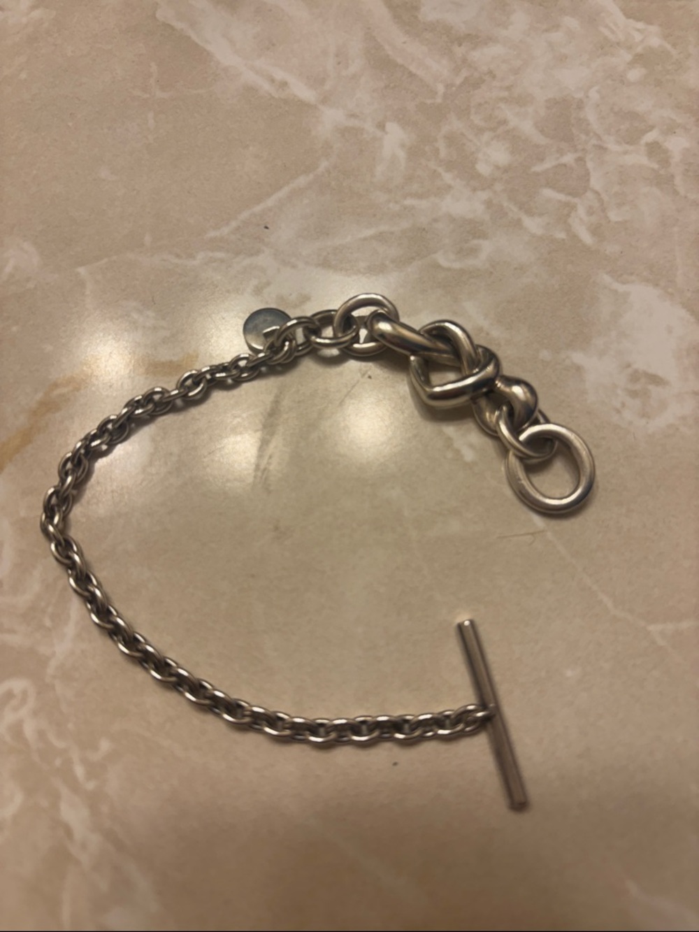 Pandora Silver Toggle Chain Bracelet